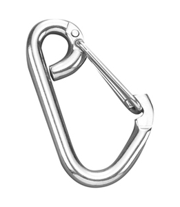 Fabricant de matériel de gréement à bas prix <span class=keywords><strong>Mousqueton</strong></span> en acier inoxydable en forme d'embout <span class=keywords><strong>Delta</strong></span> Simple Snap Hook - Product Image 2