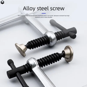 WieldMaster W30224 โรงงานผู้ผลิตโดยตรง ขายดี แคลมป์รูปตัว F แบบเลื่อน แข็งแรง ทนทาน ผลิตจากเหล็กอัลลอยด์ชุบโครเมียม สำหรับ<span class=keywords><strong>งาน</strong></span>โลหะ - Product Image 3