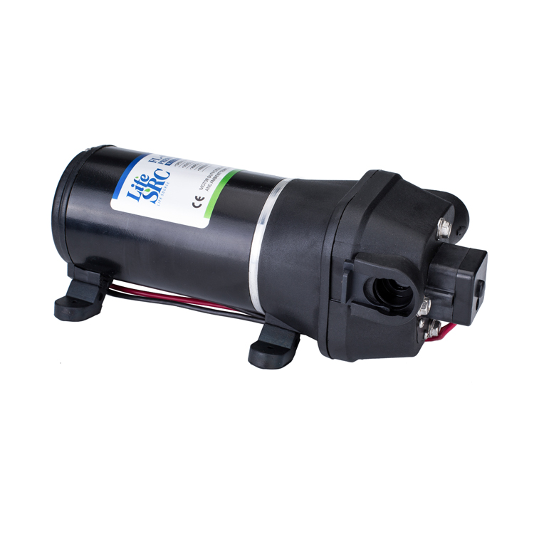 LifeSRC FL-40 4.5GPM 40psi самозаправляемый электронный автоматический, работающего на постоянном токе 12 В в высокой емкости давления всасывания морской катер насос забортной воды