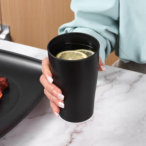 Service de vaisselle carré en paille de blé plastique incassable et compatible lave-vaisselle pour hôtels et restaurants - Product Image 2