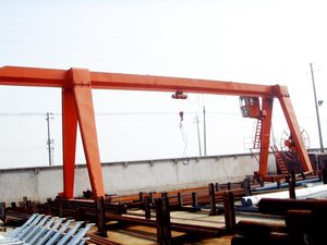 Trong nhà hoặc ngoài trời MH 7 tấn 8 tấn 5 tấn dầm đơn di động giàn cần cẩu với dây điện dây tời - Product Image 6