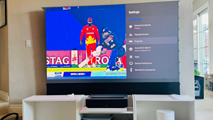 [Control por Voz] Pantalla de Proyección Motorizada con Diseño Único Wupro, Control Inteligente, CBSP 100/120 Pulgadas, Elevación desde el Suelo, LeApex-CBSP-100" Smar - Product Image 5