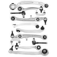 Pièces détachées automobiles, kit complet de bras de suspension 12 pièces pour Audi A6L C6 S6, vente directe d'usine, 4F0407000 4F0407506 4F0407509