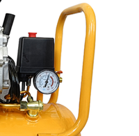 Compresseur d'air pour atelier automobile de haute qualité, portable, à entraînement direct, moteur haute puissance 1,5 CV, 220 V, fabriqué par des fabricants
