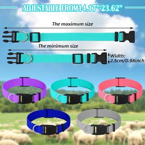 Einstellbares Anti-Lost-Nylon-Ziegen-/Schafhalsband-Bleis eil set CASHT CL003 Langlebiger neuer Zustand für die Tierhaltung - Product Image 3