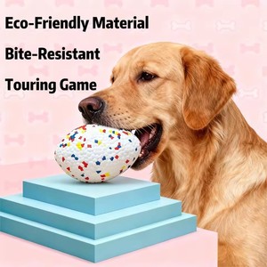 Palla Giocattolo per Animali Domestici Ecologica in ETPU Leggera, Galleggiante e ad Alto Rimbalzo per Addestramento Cani - Product Image 1