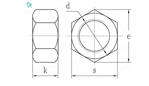 ANSI ASTM JIS certifié M2/M3/M4/M5 multi-spécifications galvanisé à tête plate zingué Nylon plastique écrou hexagonal - Product Image 2