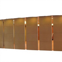 Cloison mobile au design moderne, coulissante et pliable, pour la division des bureaux
