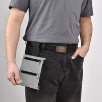 Porte-passeport de voyage ultra-fin portable, anti-vol RFID, portefeuille à suspendre à la ceinture