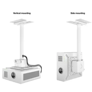 40 kg treppiedi a soffitto universali automatici a parete staffa di montaggio per proiettore staffa per proiettore telescopica a tetto retrattile