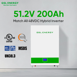 Batterie murale solaire au lithium GSL ENERGY 48V, nouvelle batterie de stockage d'énergie domestique Lifepo4 100Ah 200Ah 280Ah 5Kwh 10Kwh 15Kwh - Product Image 1