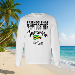 T-shirt à manches longues Friends That Travel Together Jamaïca Trip 2025 - Product Image 3