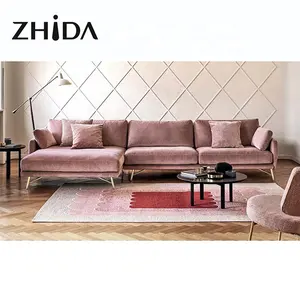 Home salotto set di divani moderni mobili per soggiorno sezioni divani set di divani in tessuto di lusso per piccoli soggiorno