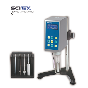 Scitek Digitale Viscometer Meet Viscositeit Medium Viscositeitsvloeistoffen Voor Alle Toepassingen Laboratoriumkwaliteitscontrole 1 Jaar - Product Image 1