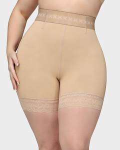 Shorts taille haute sculptants et liftants pour femmes, style colombien, pour un effet galbe et un lifting des fesses - Product Image 1