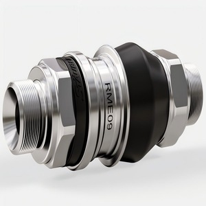Vanne d'arrêt double Staubli RME09 à raccord rapide pour le traitement des barres d'acier et des fluides à température normale - Product Image 1