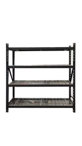 מתלה אחסון מתכוונן 5 שכבות מברזל ופלדה עמיד בפני קורוזיה לארגון כלי עבודה במוסך - Product Image 3