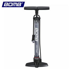 Bomba de Aire Manual para Bicicleta de Acero Inoxidable Personalizable BOMB 130-160 PSI - Product Image 1
