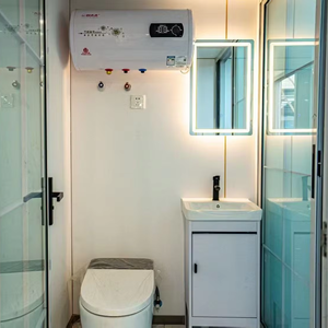 고품질 미적 디자인의 현대적이고 생동감 넘치는 컬러 블록 야외 건설 캠프 컨테이너 하우스 - Product Image 5