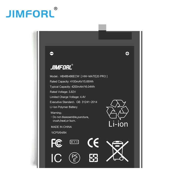 Hot Sale 4000mAh HB486486ECW Battery High Quality Replacement Lithium Battery for Huawei Mate 20 Pro and P30 Pro Mobile Phones