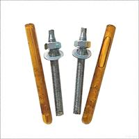Ancre chimique en acier inoxydable avec capsule en résine, grade 4.8/8.8 M8-M24, ensemble complet, pour travaux d'installation de bâtiments en béton