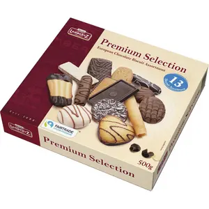 Tùy chỉnh in Shortbread Cookies giấy các tông Cracker hộp hình chữ nhật gấp trên Cookie hộp