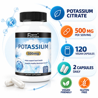 Offre Spéciale : Complément de potassium Shecome à base d'extraits végétaux pour soutenir la santé immunitaire des adultes – 120 capsules de potassium