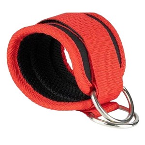 Ankle Strap Nylon Adjustable Velcro Closure D <b>Ring</b> Gym Weightlifting Equipment Unisex - Product Image 1