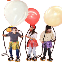 Jeu de ballons gonflables géants à pédaler – Activité de team building et de rupture de glace