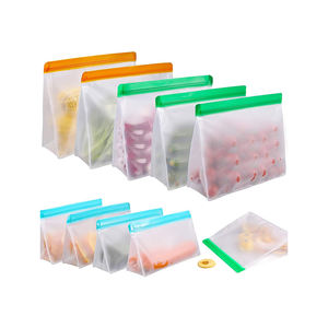 Sacs de conservation réfrigérés personnalisés en PET/VMPET transparents, scellés sur 3 côtés, avec fermeture éclair, pour fruits (vente en gros) - Product Image 5