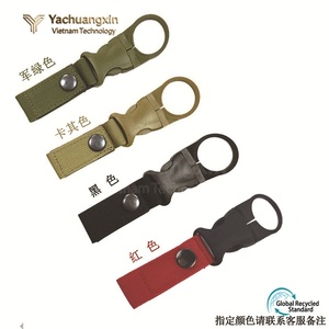 Tactical Water Bottle Holder Clip <b>Multi</b> <b>Tool</b> Outdoor <b>Camping</b> Buckle Olive Green Plastic 1PC All Seasons Use - Product Image 3