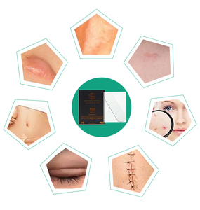 Bande adhésive en gel de silicone de qualité médicale YOJO pour le soin des cicatrices, réutilisable, respectueuse de la peau, hypoallergénique, sans latex, stérilisée à l'oxyde d'éthylène, certifiée CE - Product Image 2