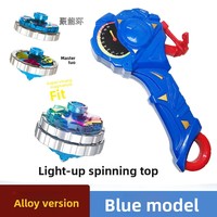 Gyroscope de combat super transformable pour bébés et enfants, armure de duel magique améliorée avec lumières clignotantes, rotation magnétique, jouet en plastique pour garçons