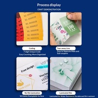 Billets personnalisés, billets d'entrée, bons de réduction, papier couché, impression offset, estampage à chaud or/argent, gaufrage