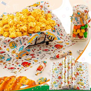 Papier sulfurisé personnalisé pour aliments, impression numérique recto-verso, papier recyclé 50 g/m² en feuilles, pulpe M - Product Image 3