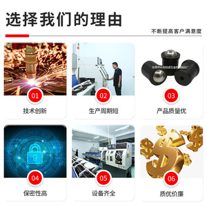 Plastic <b>Post</b> Type Ball Bearings With Stainless Steel Ball Spring Loaded Ball Head Plunger For Standard Applications - Product Image 5