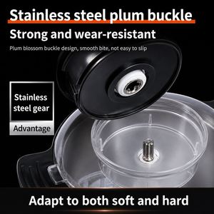 Licuadora para Fufu de 6L y 8L, Máquina para Hacer Fufu, Picadora de Carne Eléctrica Multifuncional de Acero Inoxidable - Product Image 4
