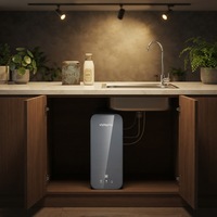 Système de purification d'eau par osmose inverse VAMIA Electric 600G pour la maison, les entreprises et les particuliers, à poser sous l'évier, avec filtres à eau