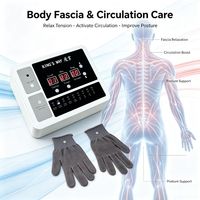 Gant de micro-courant profond, appareil de beauté bioélectrique pour lifting facial, soin du cuir chevelu, soulagement des douleurs corporelles, relaxation des fascias, équipement de salon