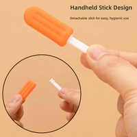 Bâtonnets à mâcher orthodontiques en silicone en forme de bâtonnet de glace, saveur fruitée, pour appareils dentaires invisibles, lot de 2, qualité A+, pour adultes et enfants
