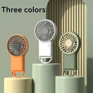 Nuevo Ventilador de Mano Plegable Recargable, Diseño de Dibujos Animados, con Gancho para Montañismo, Uso en Exteriores, Hogar y Oficina - Product Image 4