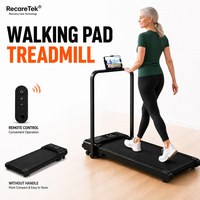 Caminadora Plegable con Inclinación de 15 Grados, Máquina para Correr en Casa, Caminadora Compacta para el Hogar, Equipo de Ejercicio Físico