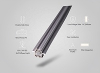Bande lumineuse LED LUBIAO pour panneaux muraux en bois, escalier, couloir, chambre d'hôtel - Garantie de 3 ans YB3001PRO-24