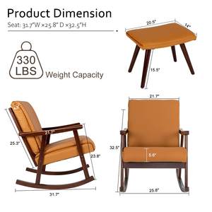 จัดส่งฟรีเราเก้าอี้สำนักงานขนาดใหญ่ส่งในคลังสินค้าต่างประเทศ - Product Image 5