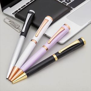 High Quality Custom Brand Custom Logo Metal Ballpoint <b>Pen</b> Fat Body Business Signature for Promotional Gift Business Writing UV - Product Image 2