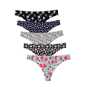 Fabrikant Best Verkopende Ademende Thongs Ondergoed Bedrukking Sexy Ladi Slipje Vrouwen Ondergoed - Product Image 4