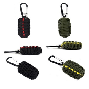 Paracord Hand <span class=keywords><strong>Grenade</strong></span> 18 en 1 <span class=keywords><strong>Kit</strong></span> de emergencia al aire libre Senderismo Camping Caza <span class=keywords><strong>Kit</strong></span> de preparación - Product Image 5
