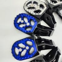 Accessoires de mise à niveau pour repose-pieds de moto électrique Surron Ultra Bee, repose-pieds larges en aluminium CNC
