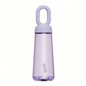 Petals-Shaped Reusable Water Bottlefood Safe <b>Plastic</b> Drinkwarehigh-Value Portable Car Cupstraw Adults Outdoor Useunbreakable - Product Image 4