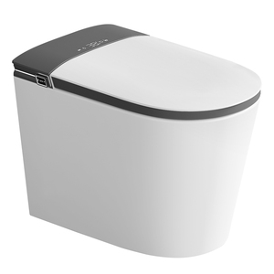 Inodoro Inteligente de Lujo para Mujer, Ahorro de Agua, Cerámica, con Control Remoto y Sifón en P para Baño - Product Image 1
